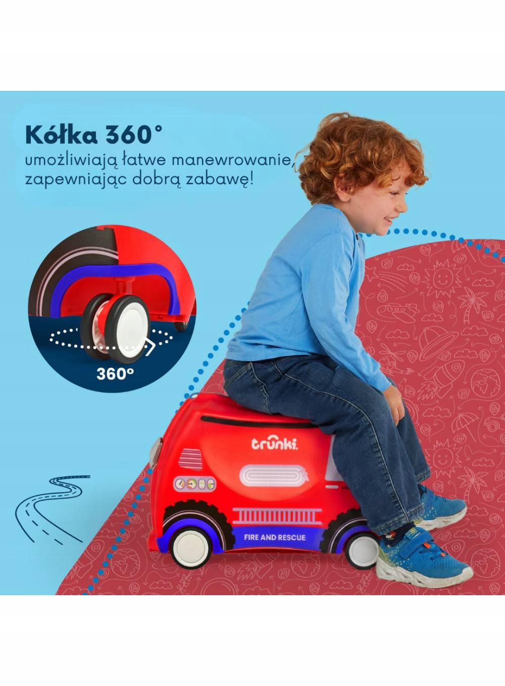 Personalizacja walizki dzięki zestawom naklejek