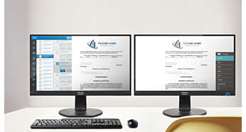 Tryb EasyRead pozwala czytać jak na papierze