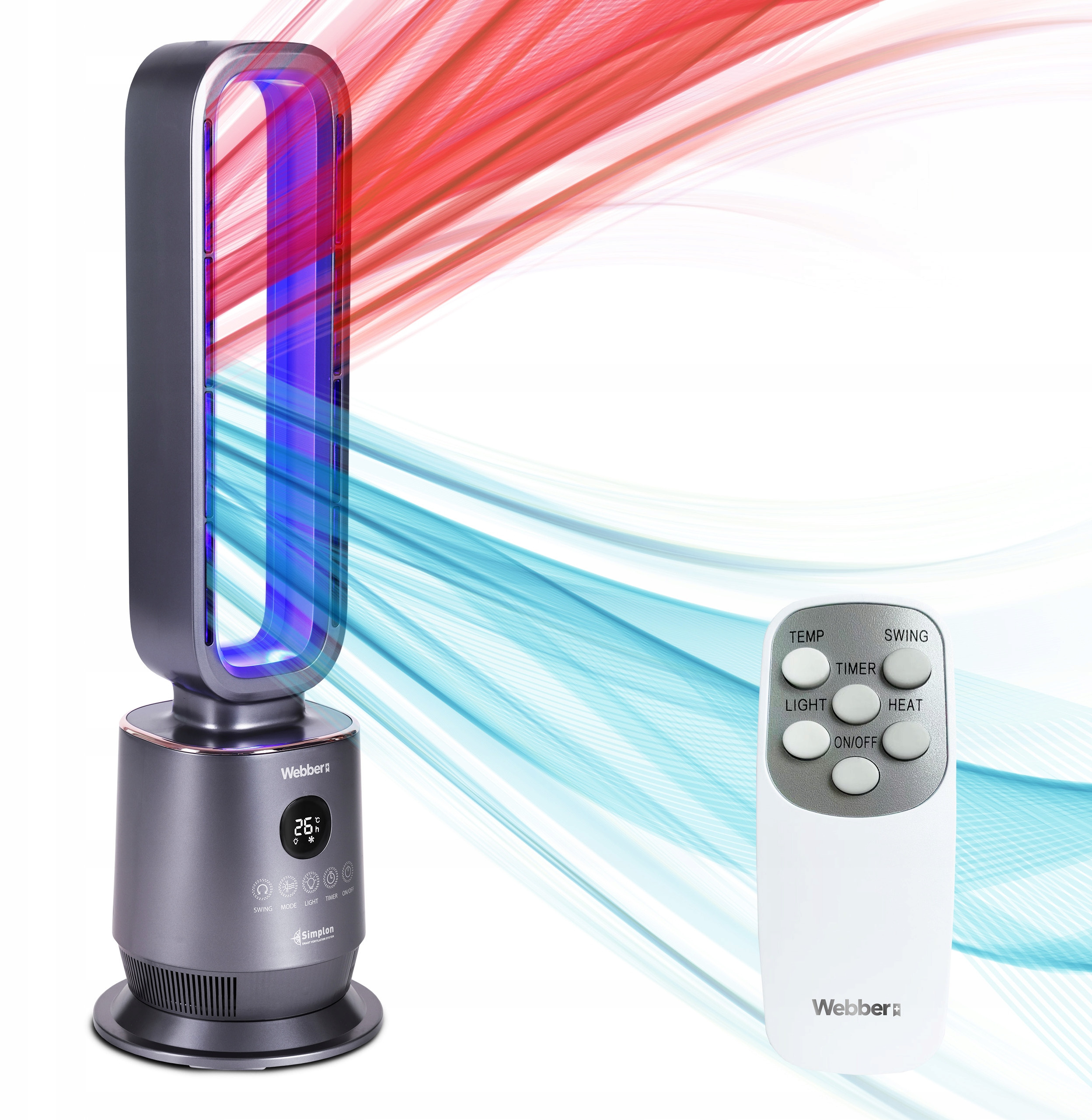 Oczyszczacz powietrza Webber Weberr TWB1830 2 w 1 – Zdrowe powietrze w Twoim domu