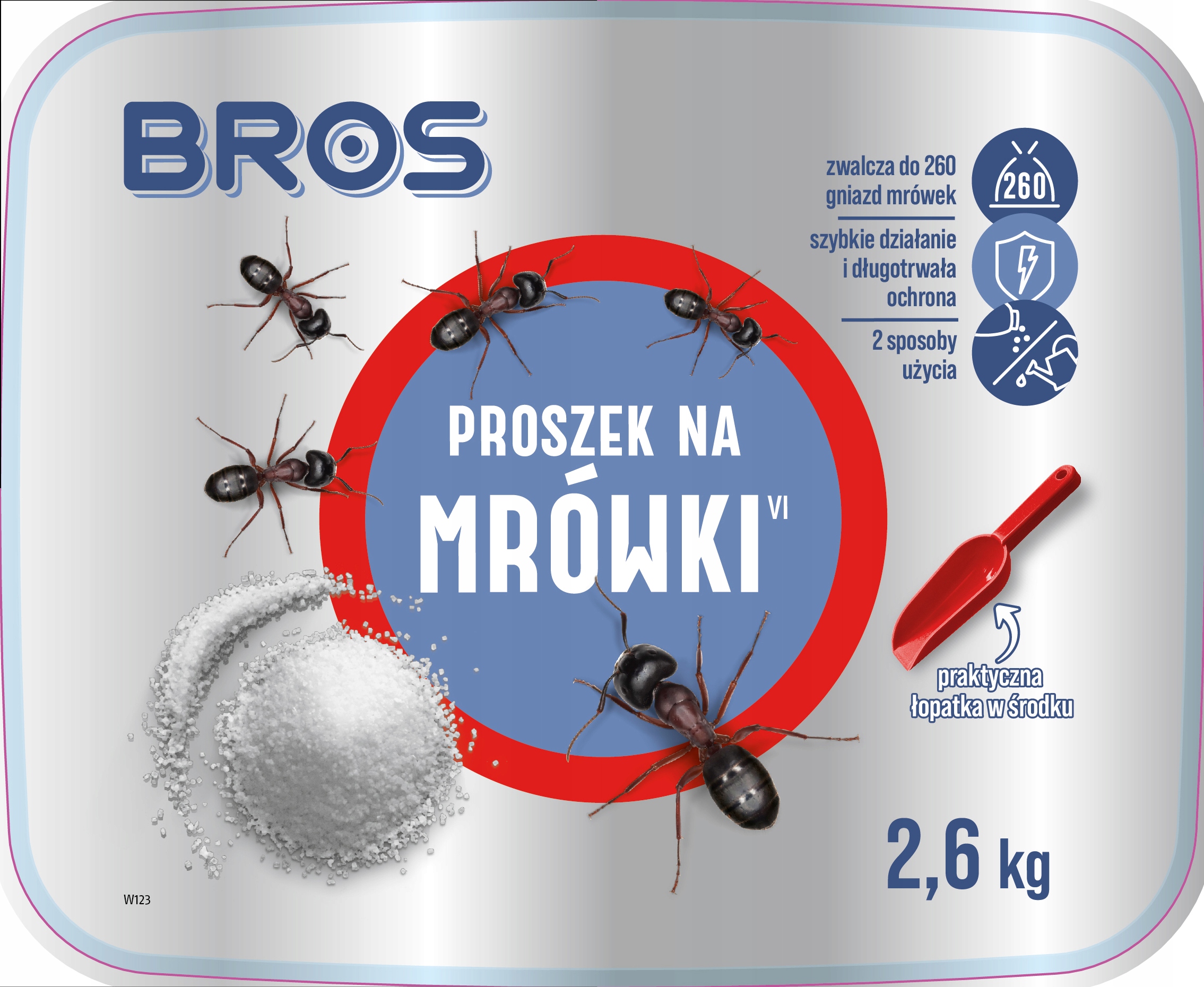 Dwa sposoby użycia: proszek i płyn do polewania