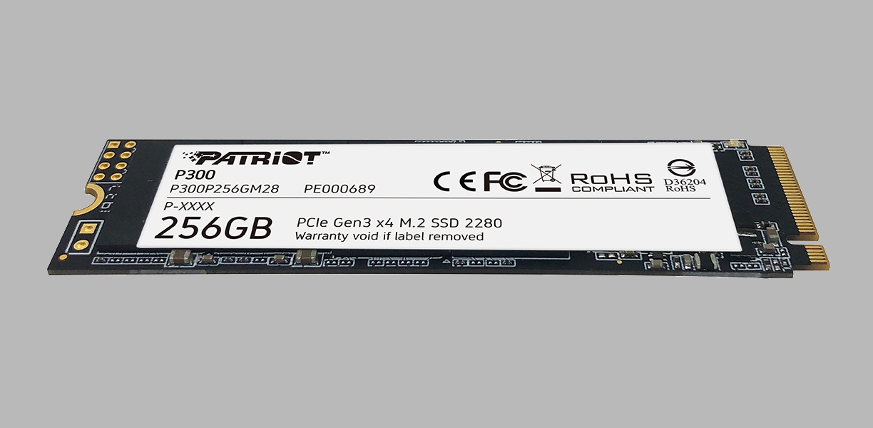 Patriot Memory P300 128GB M.2 SSD 2280 NVMe PCIe Gen 3x4 内蔵型SSD