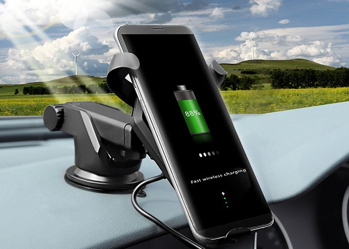 uchwyt samochodowy ładowarka indukcyjna fast wireless