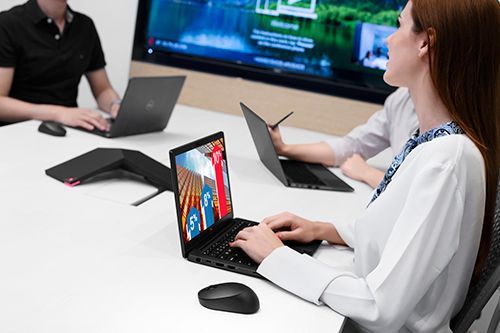 Bezprzewodowa mobilna mysz Dell - MS3320W - czarna
