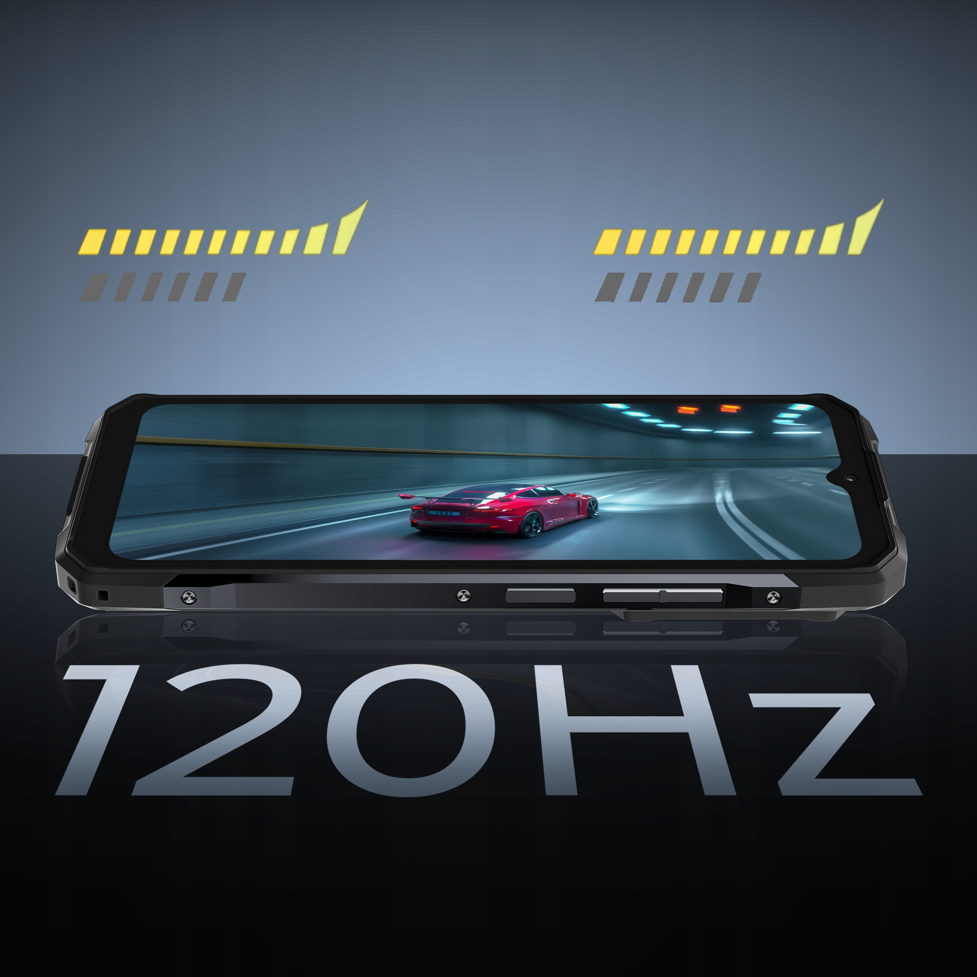 Wyjątkowy wyświetlacz FHD+ 6,6 cala z odświeżaniem 120Hz