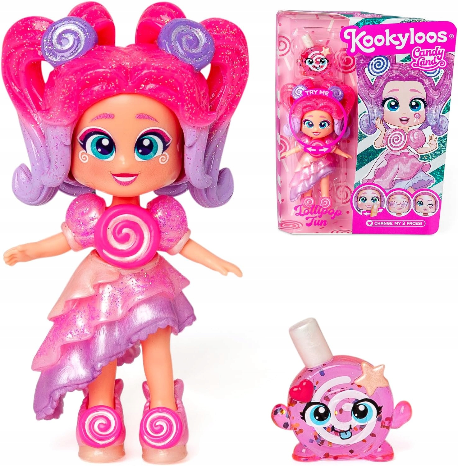 KookyLoos Candyland Doll Disp4x6 mix – Odkryj magiczny świat lalek