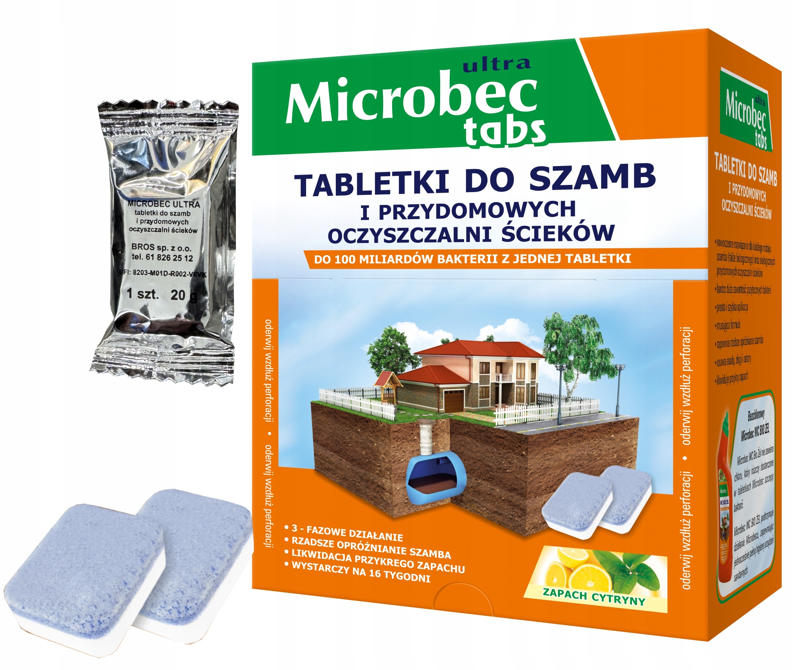 Dawkowanie i sposób użycia tabletki do szamb