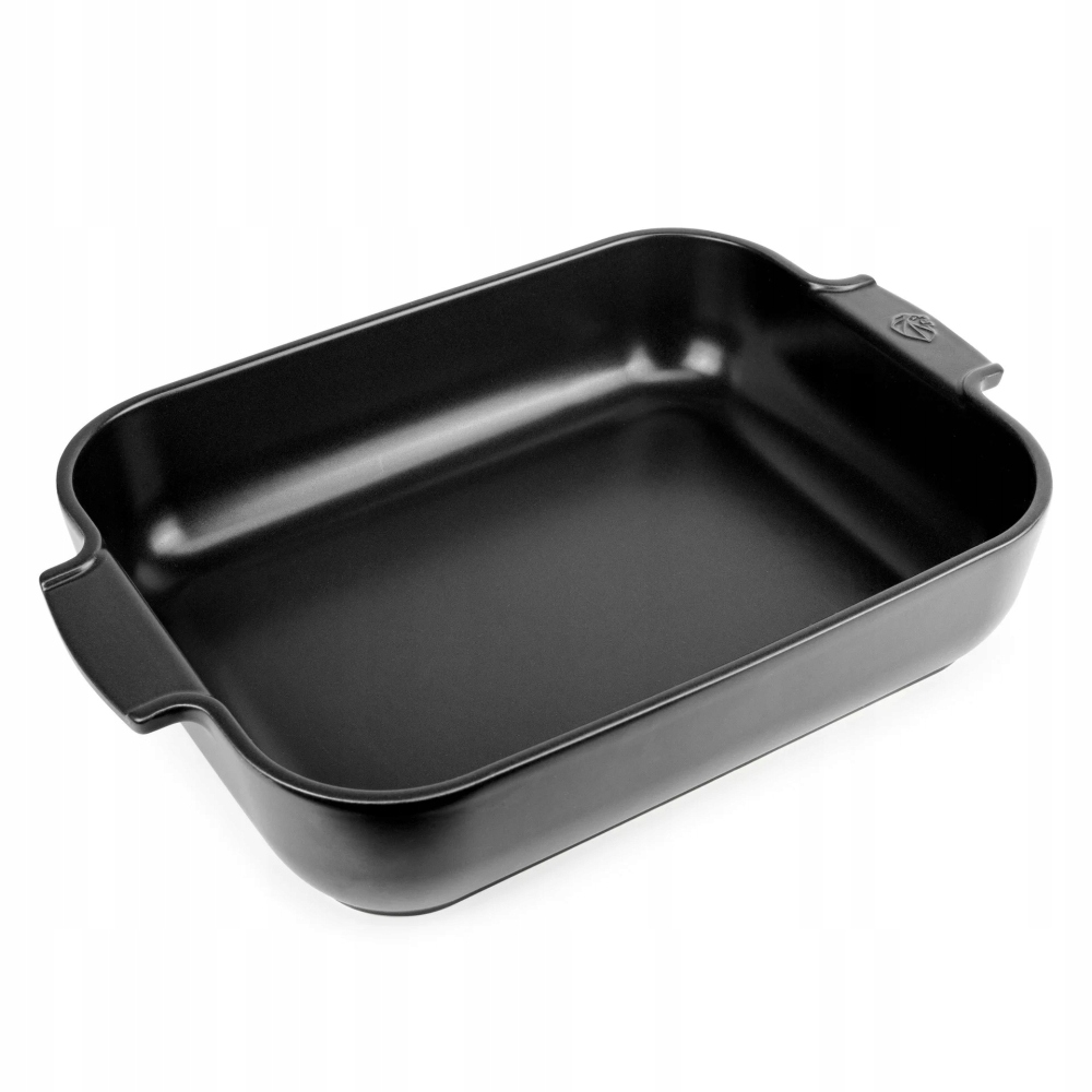 APPOLIA Naczynie prostokątne 40 cm Satin Black – Idealne do pieczenia i gotowania