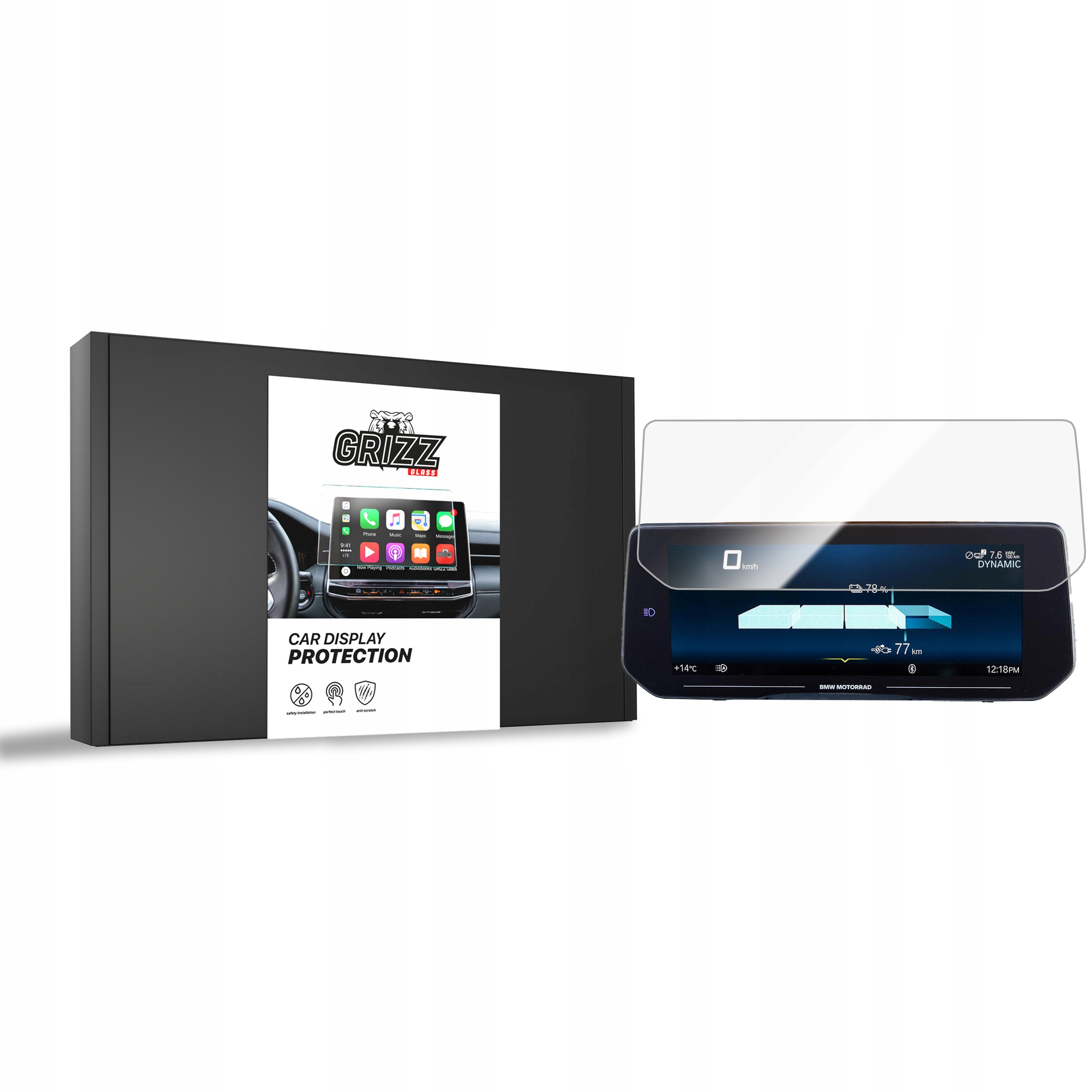 Folia ceramiczna CarDisplay Protection do BMW C 400 GT 10,25
