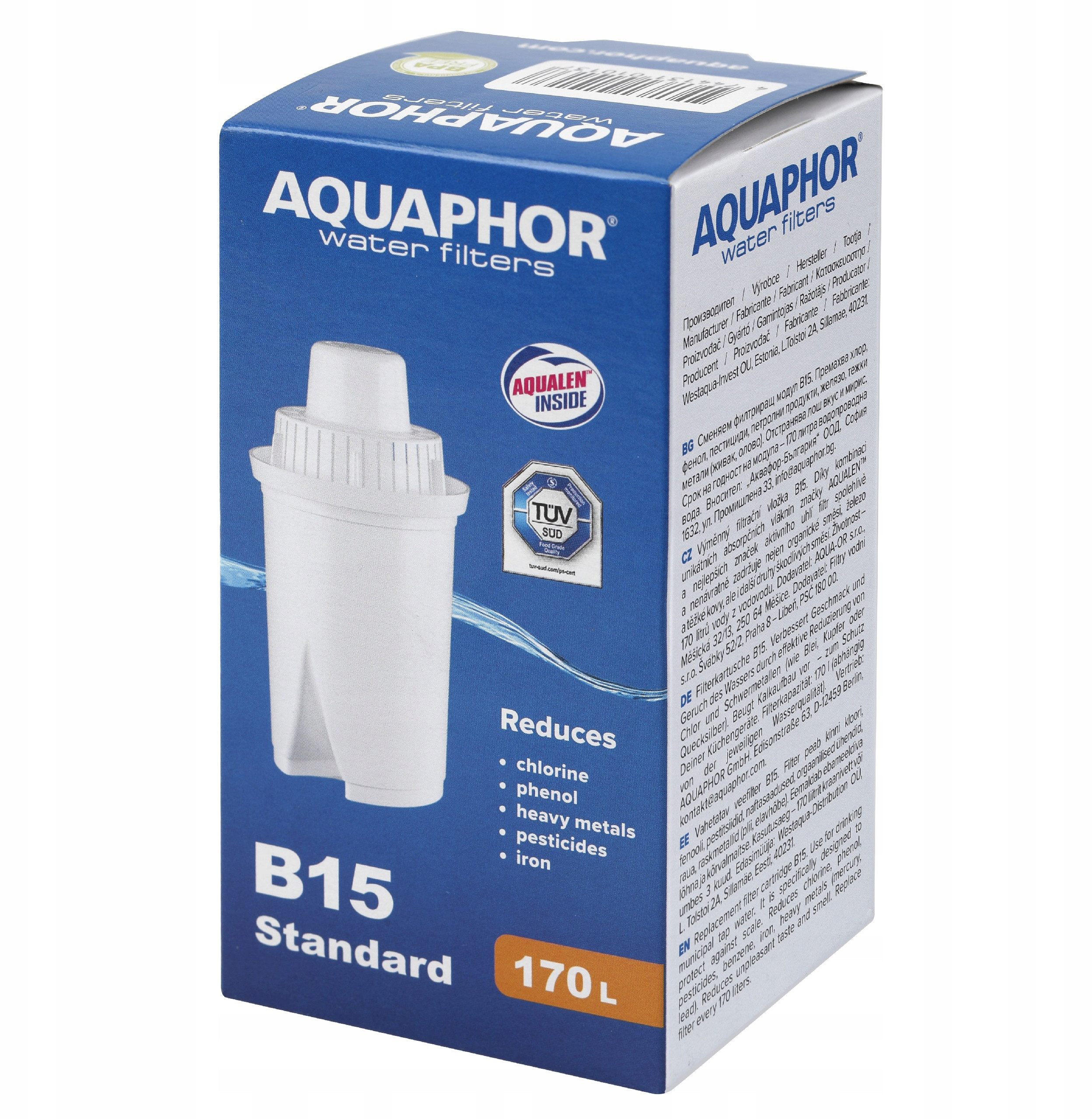 Zastosowanie w różnych dzbankach filtrujących