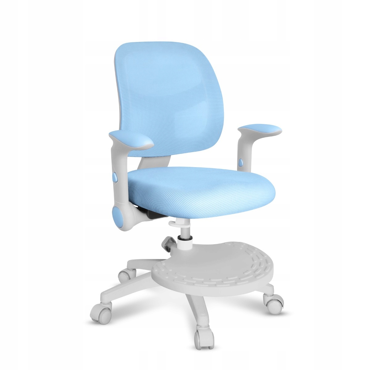 Fotel regulowany dla dziecka Mark Adler Junior 5.0 Blue – Komfort i ergonomia dla najmłodszych