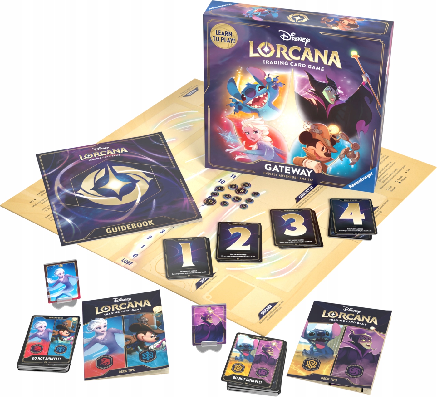 Zawartość zestawu Disney Lorcana Gateway – Co znajdziesz w pudełku?