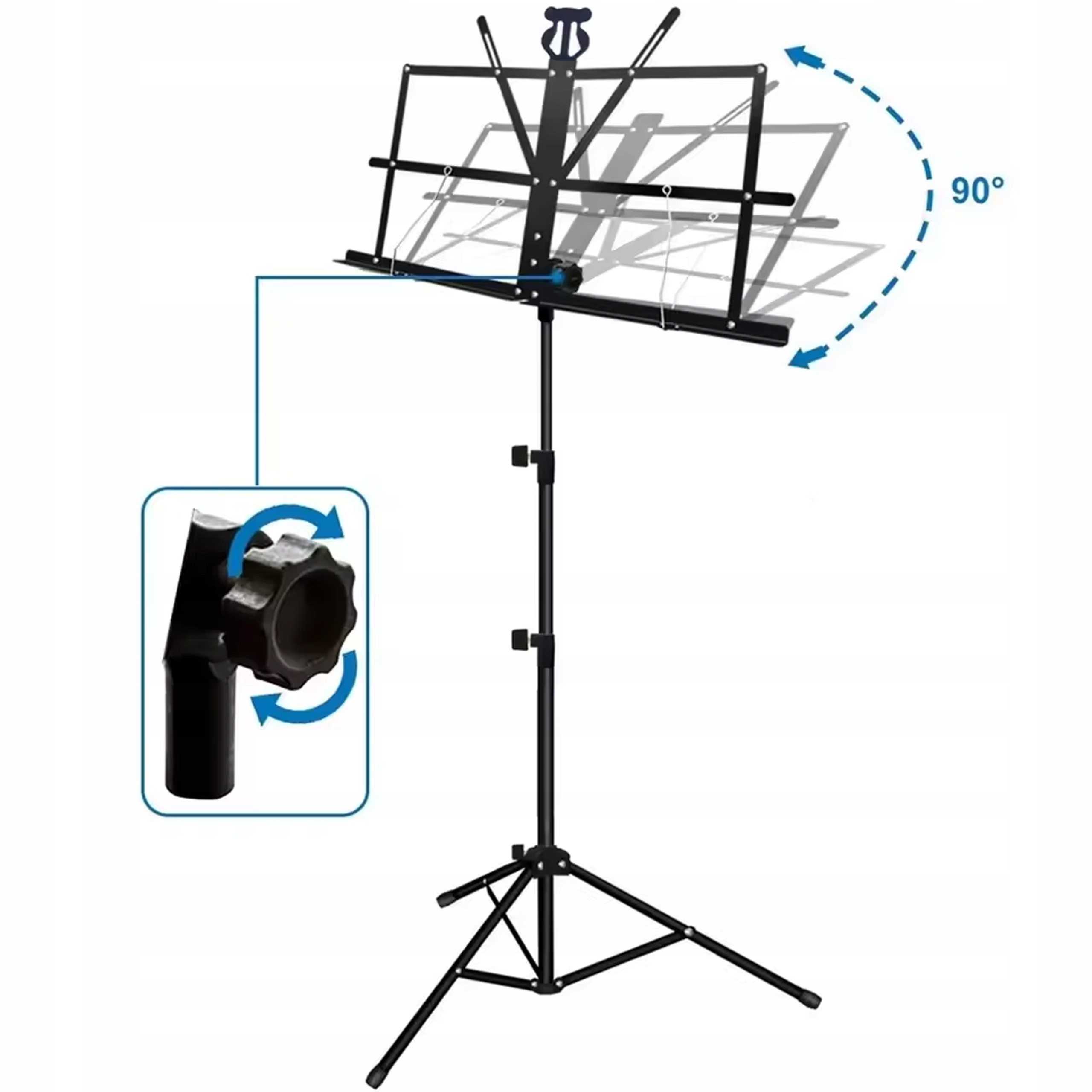 Stabilne wsparcie dla muzyków – komfort i funkcjonalność