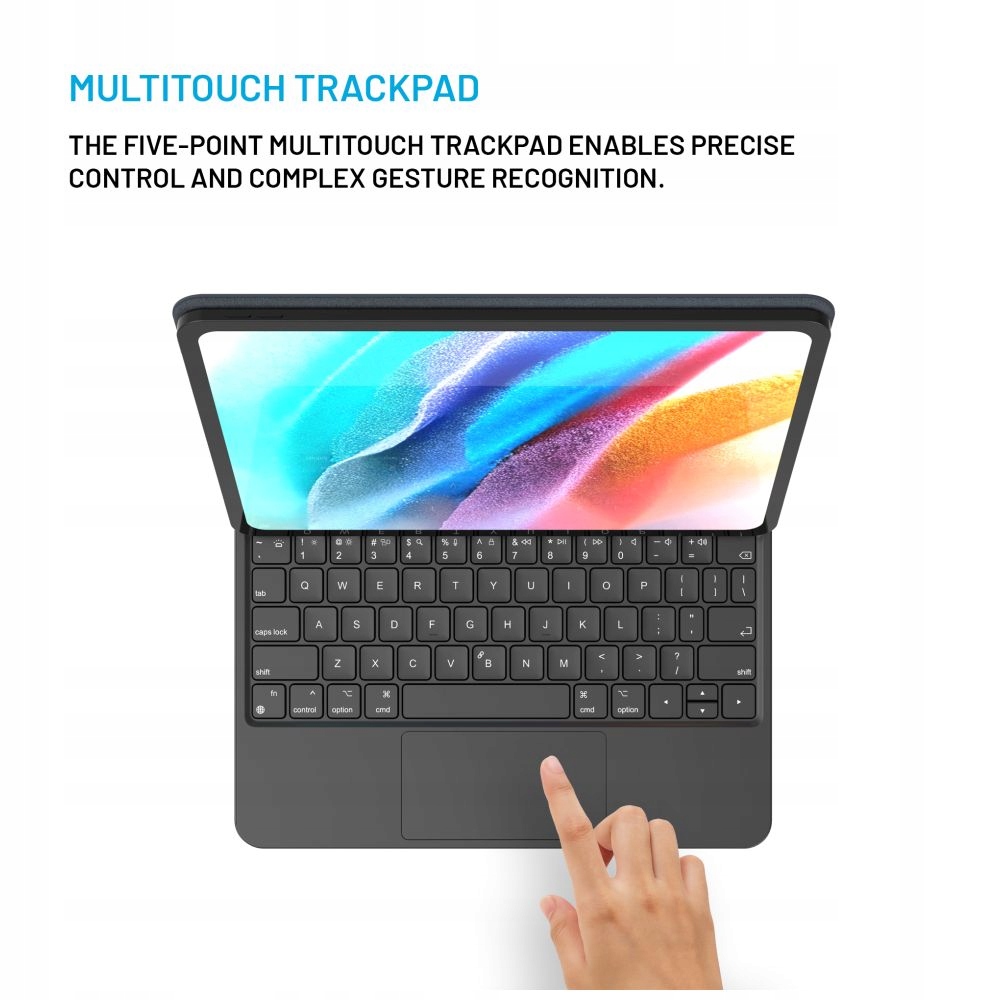 Klawiatura i gładzik dla wyższej produktywności – Efektywna praca z iPadem