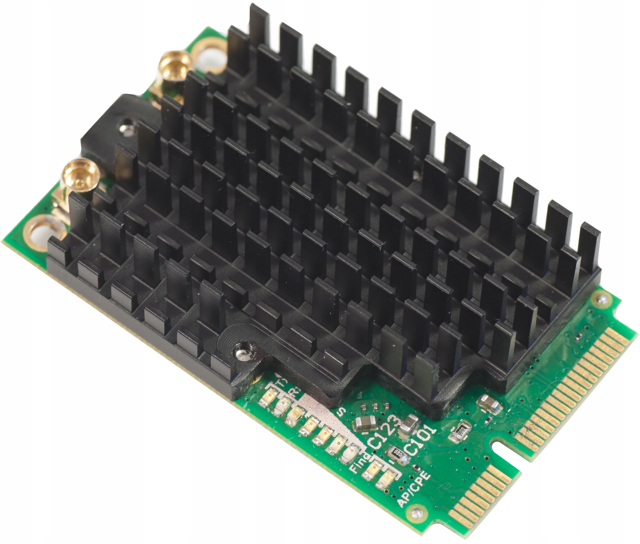 Karta miniPCI-e MikroTik R11e-2HPnD – Wydajność i niezawodność w sieci