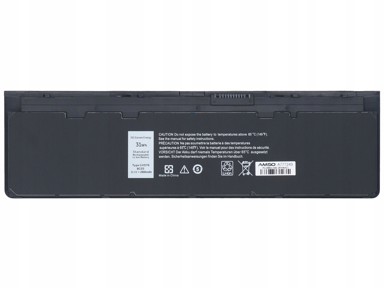 Pojemność i napięcie – 2800 mAh i 11.1V