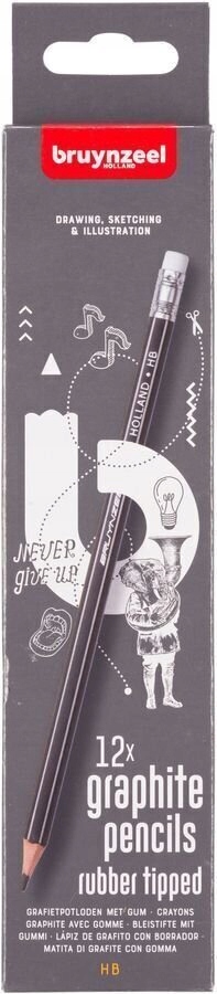 Zestaw ołówków grafitowych BRUYNZEEL SAKURA