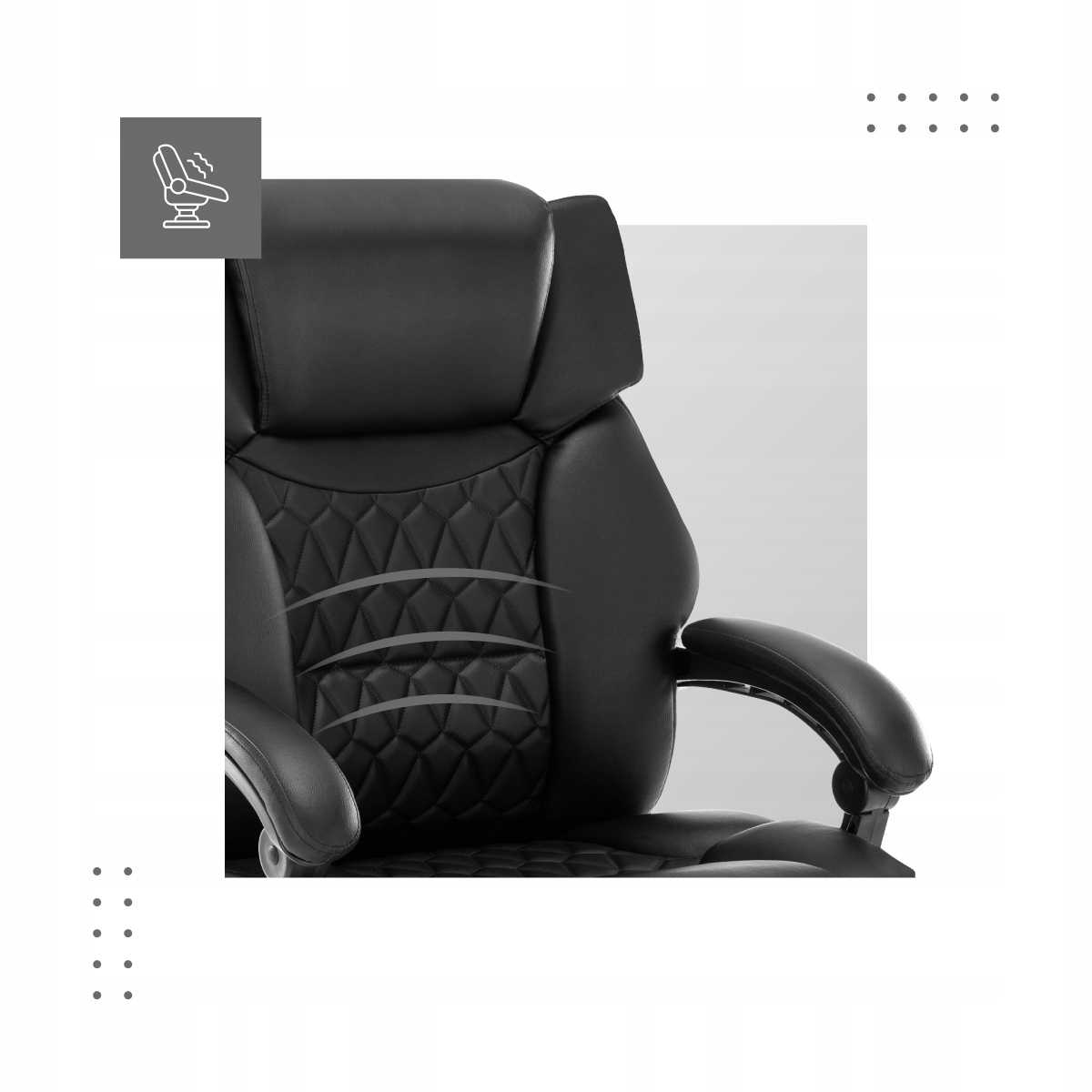 Funkcja SeatRest – Regulowane oparcie dla lepszego wsparcia kręgosłupa