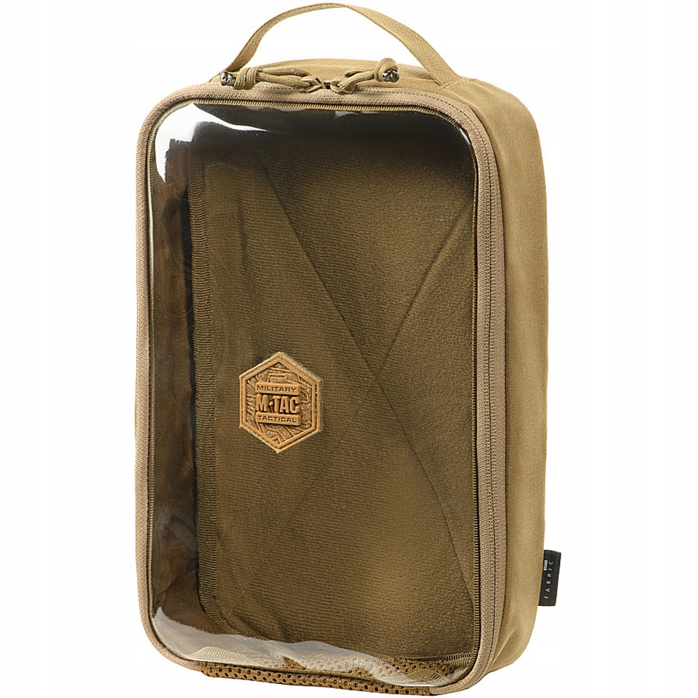 Organizer ergonomiczny M-Tac przezroczysty Elite Large Gen. II coyote – Idealny towarzysz na każdą wyprawę