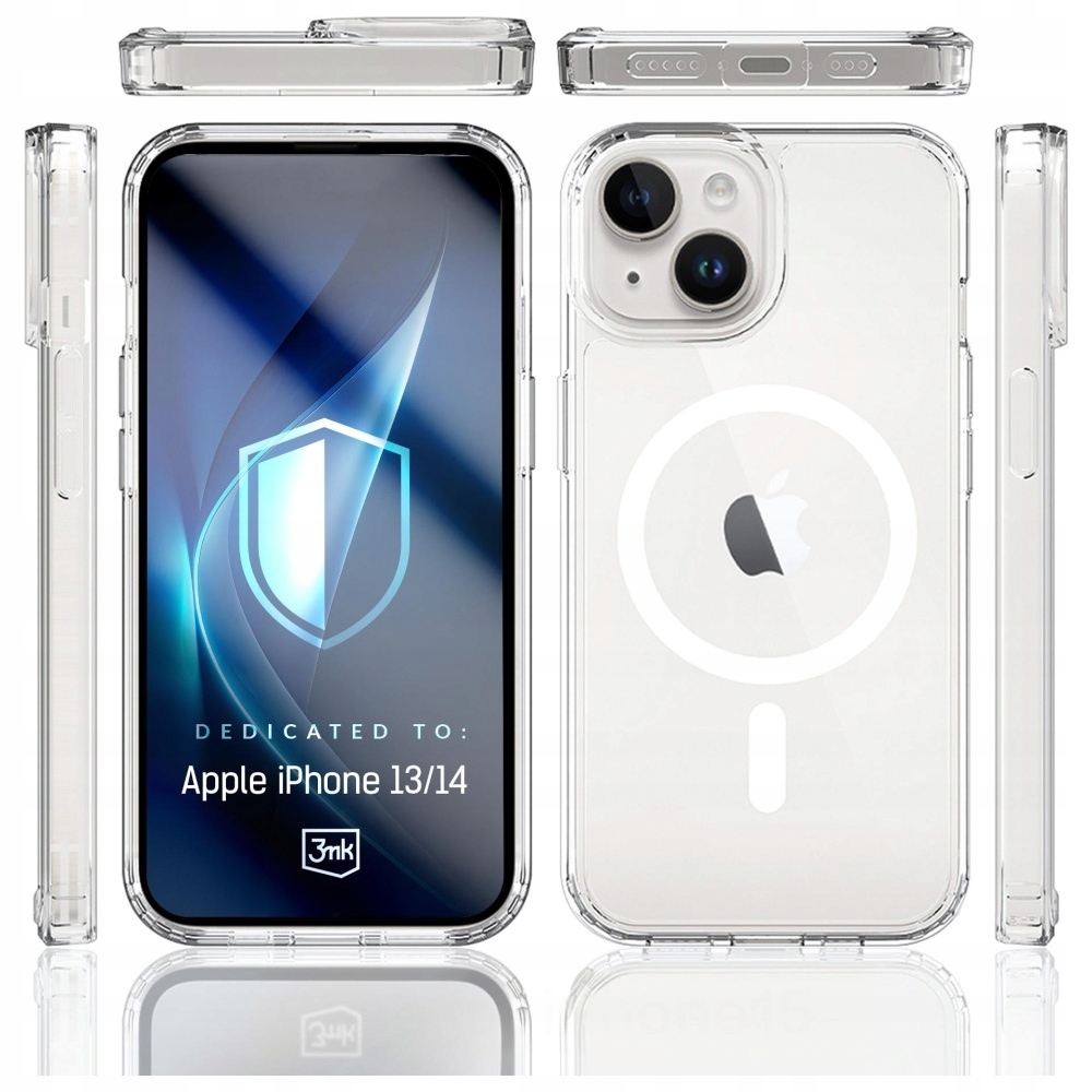 Etui Armor MagCase do iPhone 13/14 MagSafe – Przezroczysta ochrona dla Twojego smartfona