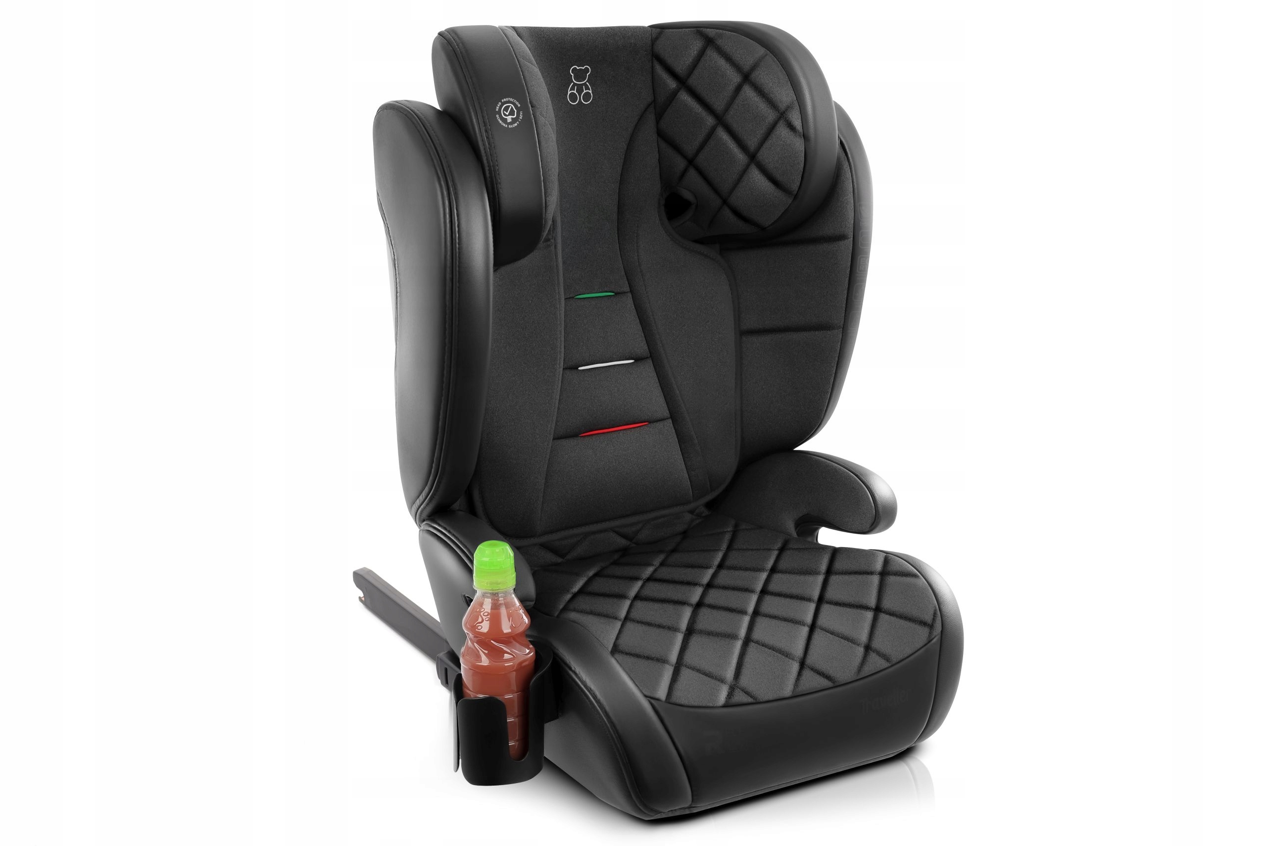 EZIO FOTELIK SAMOCHODOWY PODSTAWKA 2w1 I SIZE 100-150 CM R129 ISOFIX – Bezpieczna podróż dla Twojego dziecka