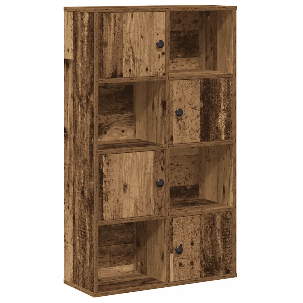 Regał, stare drewno, 60x24x101,5 cm – Stylowy dodatek do Twojego wnętrza