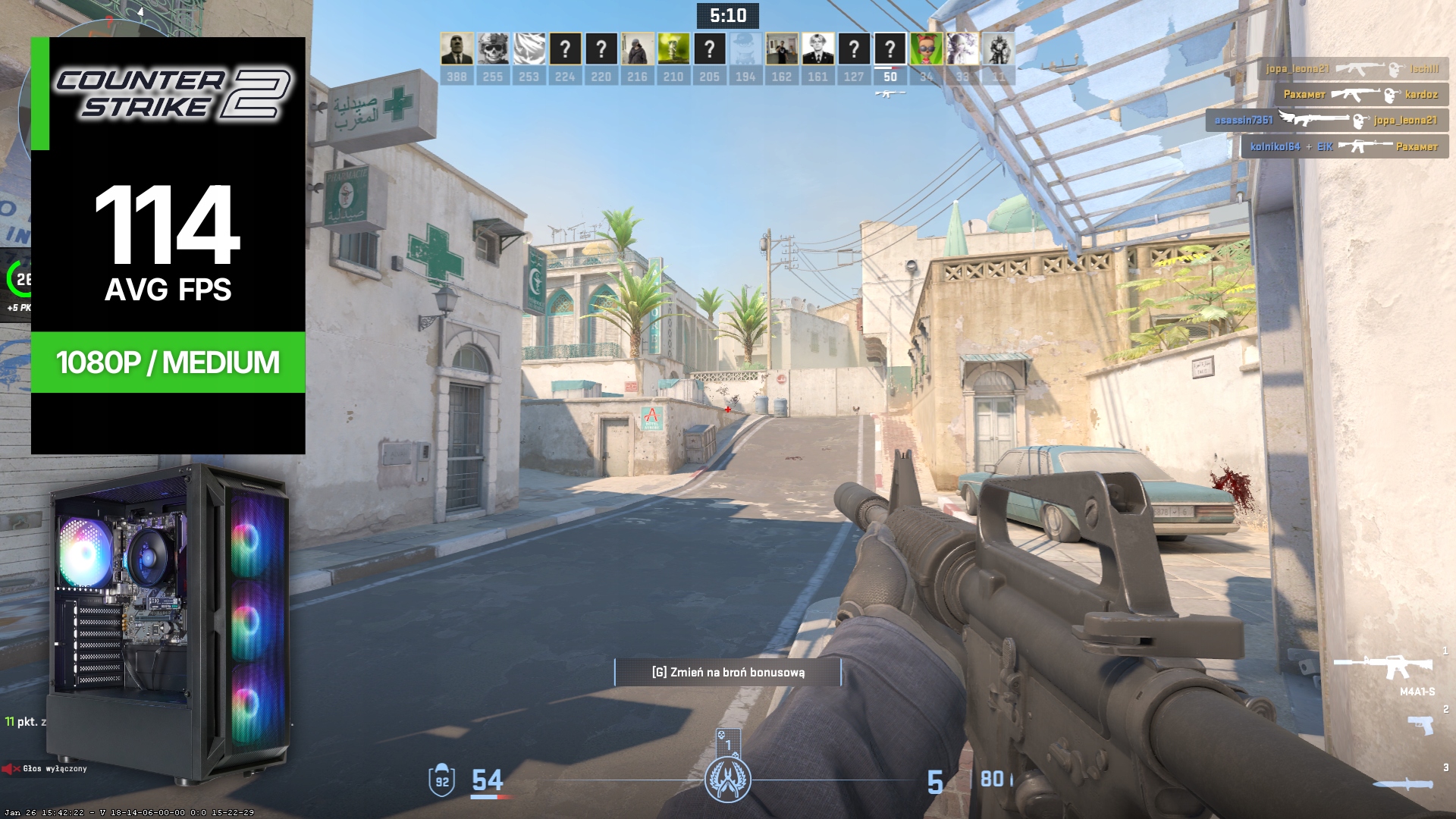 Testy wydajności w popularnych grach – Sprawdź, co potrafi BSG Venom