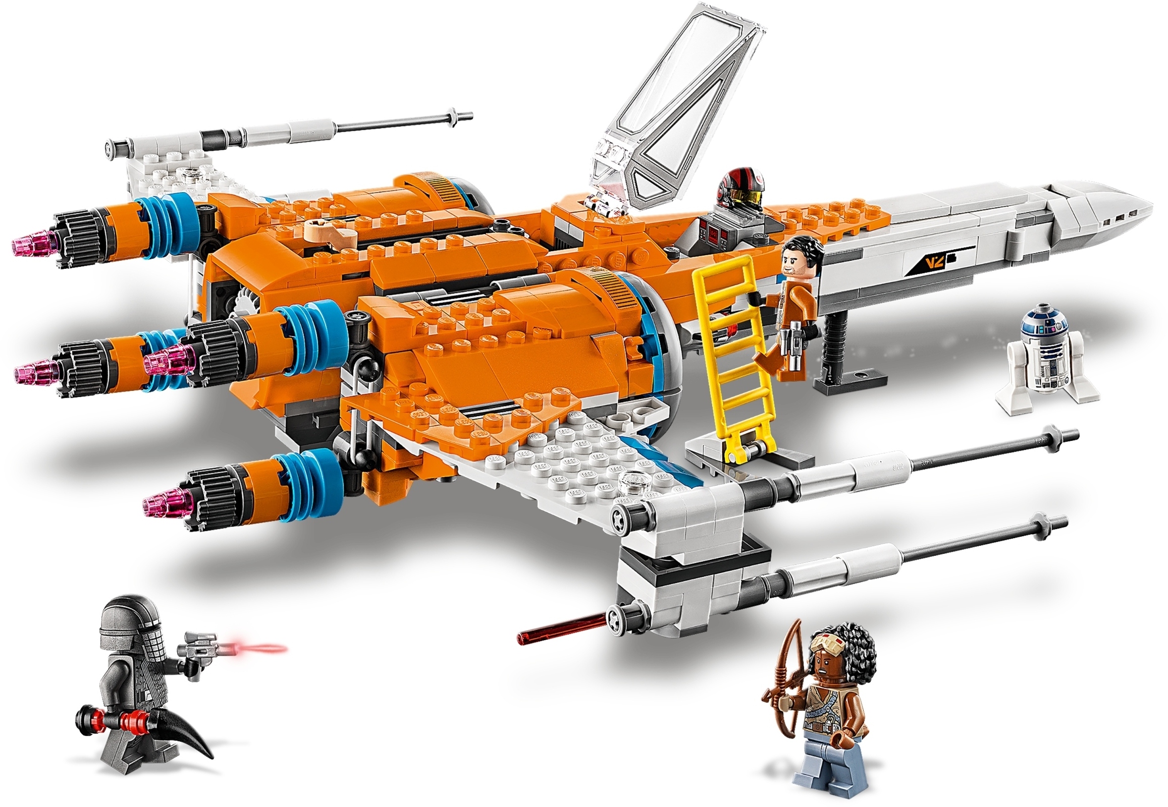 Wymiary i szczegóły konstrukcyjne modelu X-Wing