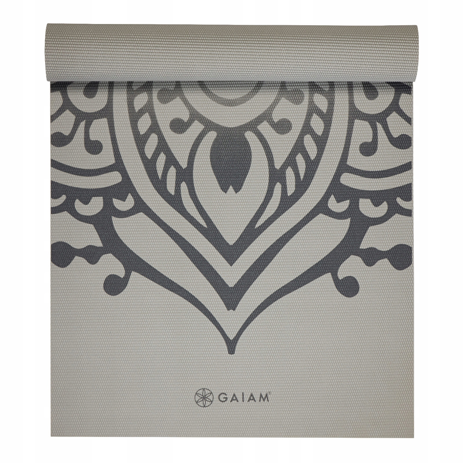 Mata do jogi Gaiam Sustained Grey Sundial Layers 5mm – Twój partner w praktyce jogi