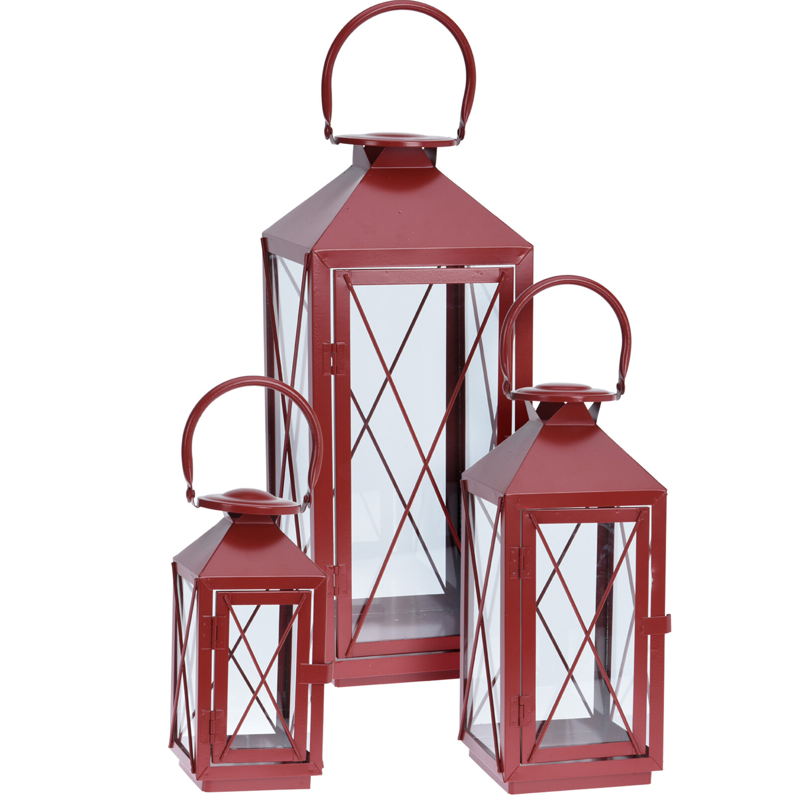 Zestaw lampionów metalowych – Elegancja i styl w Twoim ogrodzie