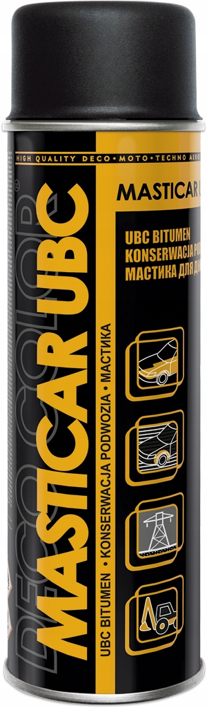Środek do konserwacji podwozia 500ml MASTICAR UBC – Skuteczna ochrona Twojego pojazdu
