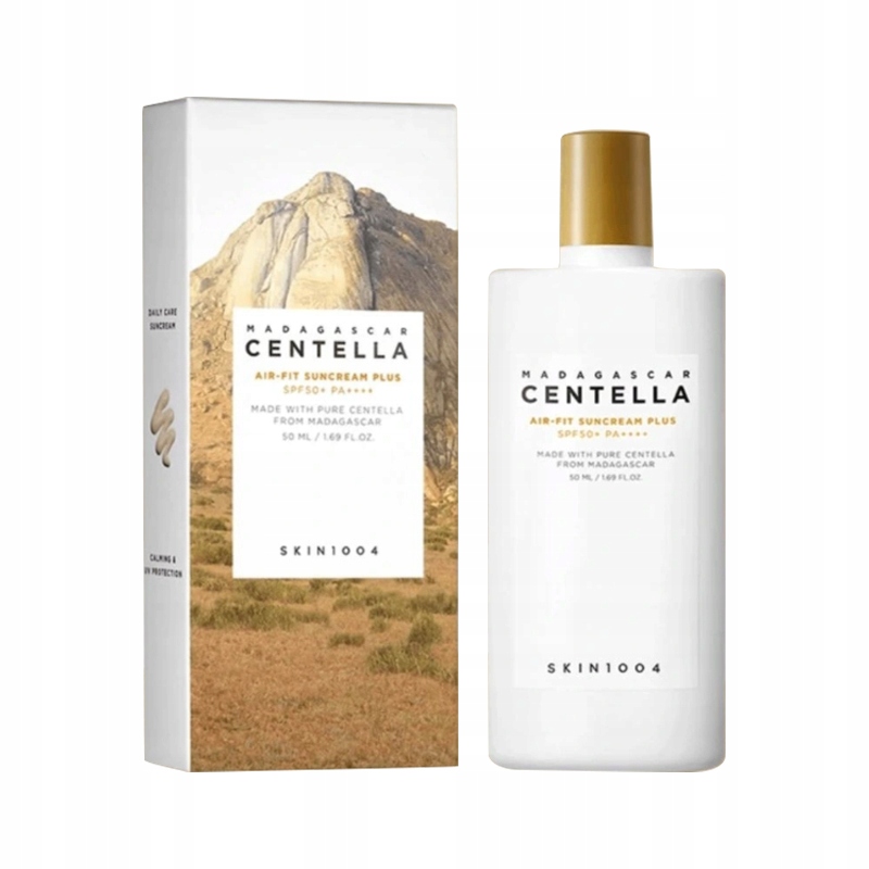 SKIN1004 Madagascar Centella Air-Fit Suncream Plus SPF50+ PA++++ – Ochrona i pielęgnacja w jednym