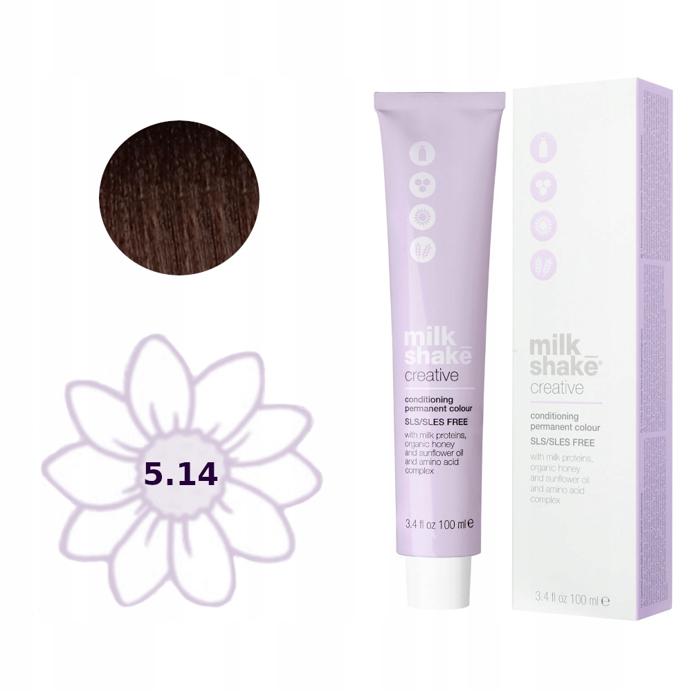 Creative Permanent Hair Dye 5.14/5AC – Farba do włosów o wyjątkowym odcieniu