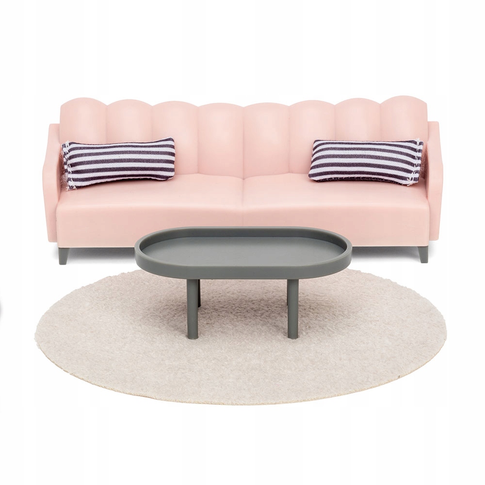 Stylowa sofa z poduszkami – Komfort i elegancja w zabawie