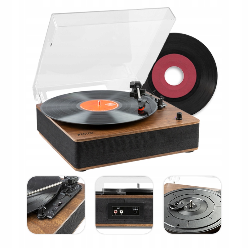 Gramofon RP161 Fenton HQ BT – Doskonałe brzmienie winylu