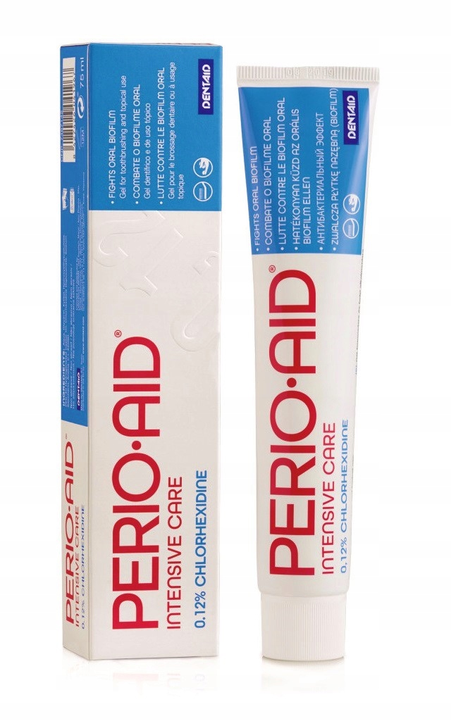 Vitis Pharma VITIS PERIO-AID 0,12% PASTA-ŻEL 75ml – Skuteczna ochrona zdrowia jamy ustnej