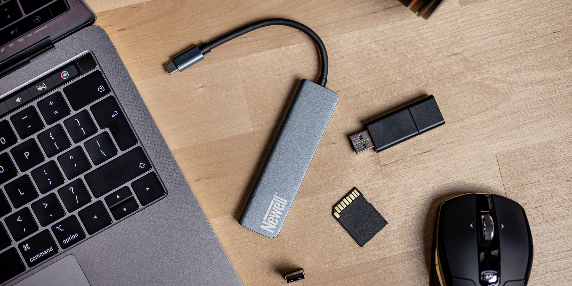 Hub Newell 5 w 1 - szary