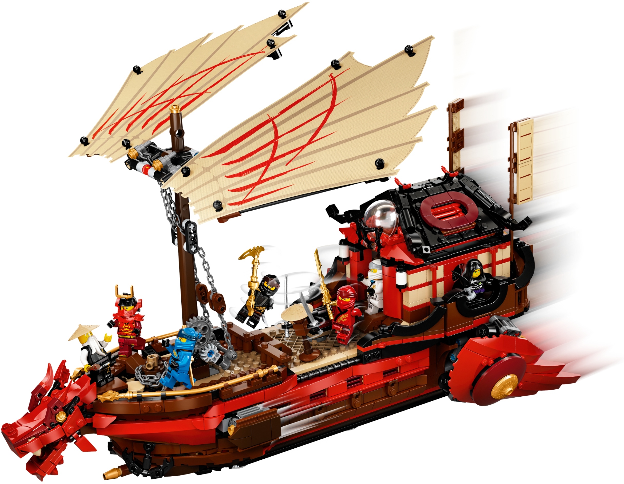 Spektakularny model statku LEGO NINJAGO