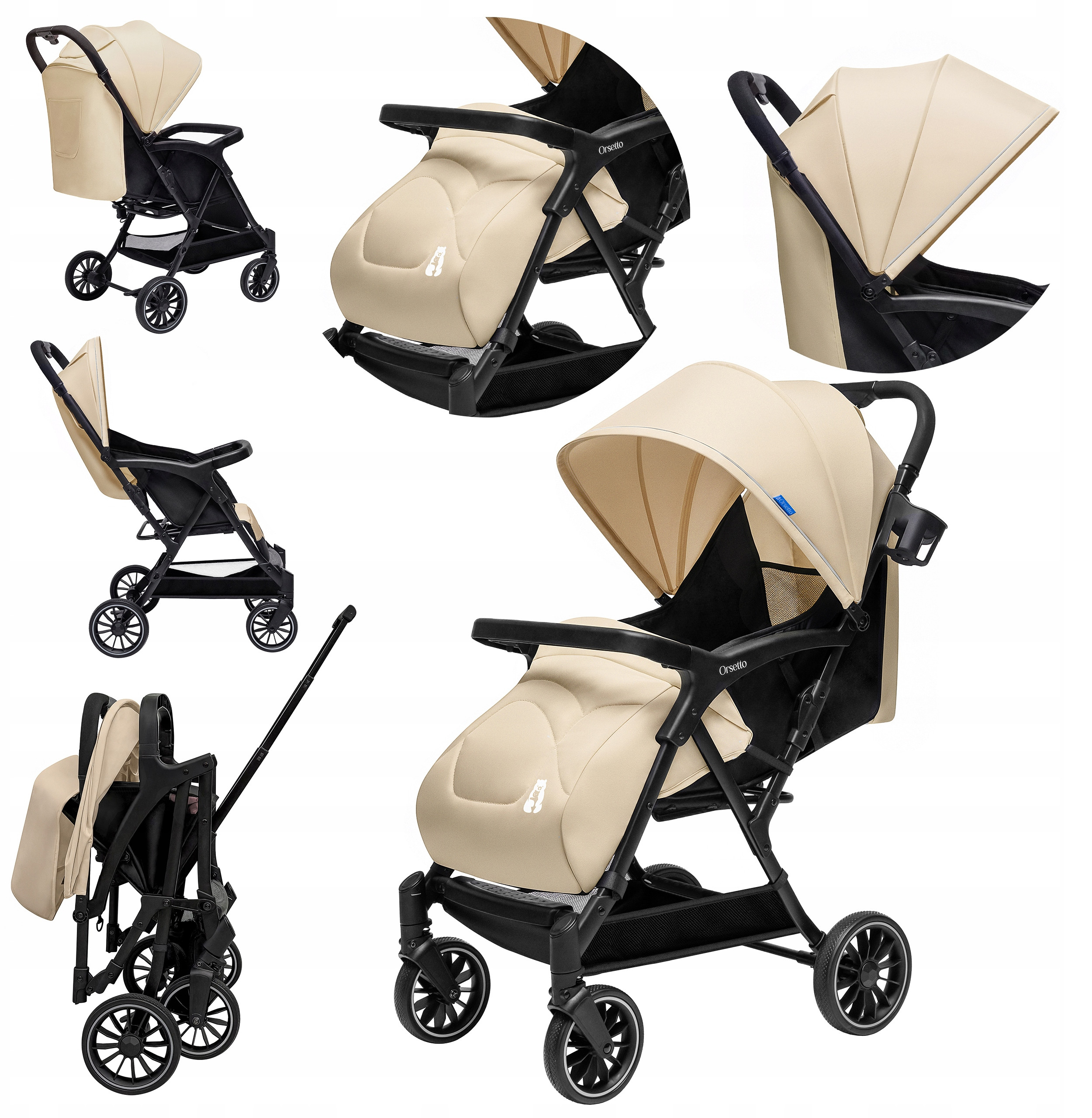 Duży kosz na zakupy – Praktyczne miejsce na akcesoria