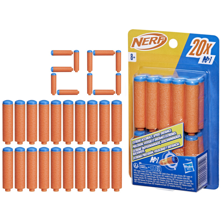 Šoviniai Nerf N Series, 20 vnt. – Ekscytująca zabawa z Nerf