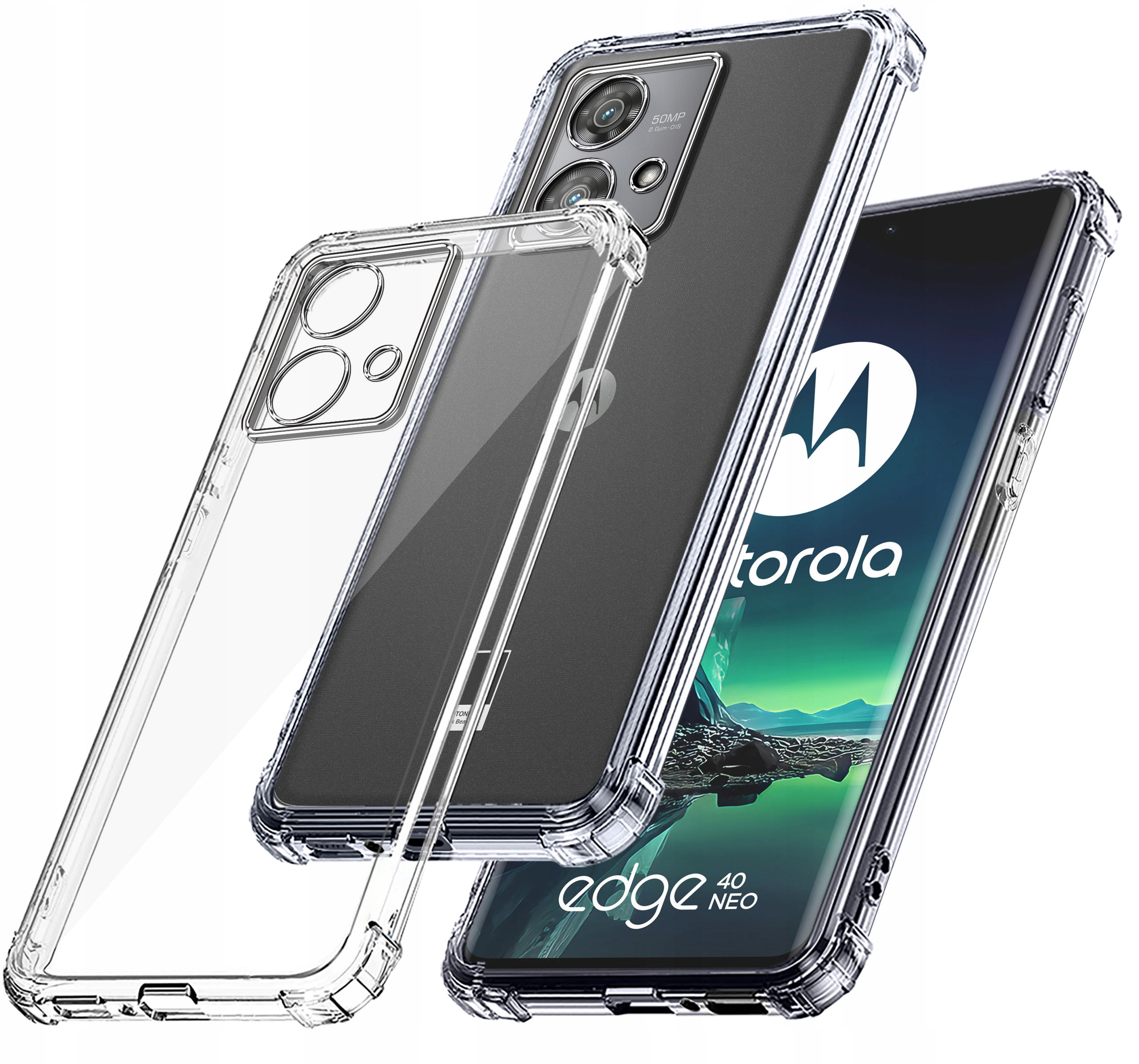 Etui do Motorola Moto EDGE 40 Neo ANTI-SHOCK CLEAR CASE – Ochrona i styl w jednym