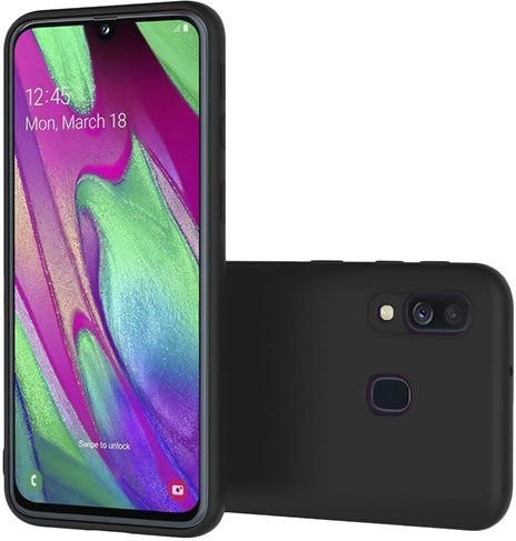 Etui Alogy silikon czarny slim case do samsung galaxy a40