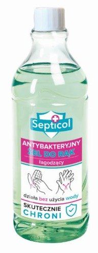 SEPTICOL Żel antybakteryjny łagodzący, 1L