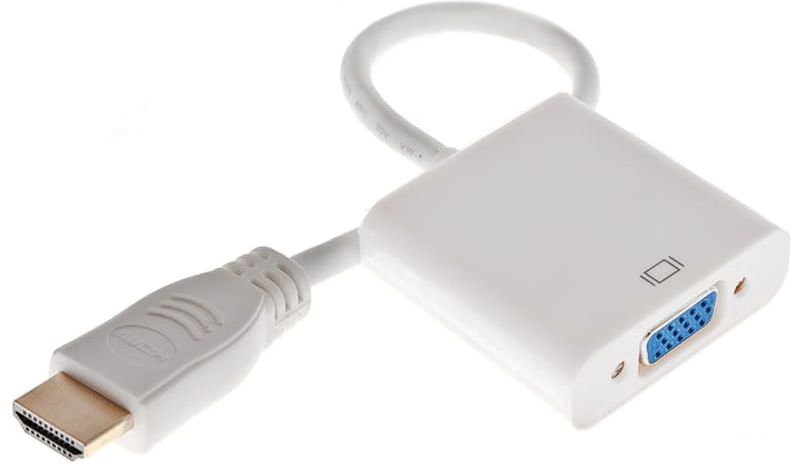 Adapter HDMI męski na VGA żeński