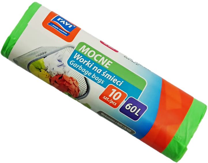Worki na śmieci 60L