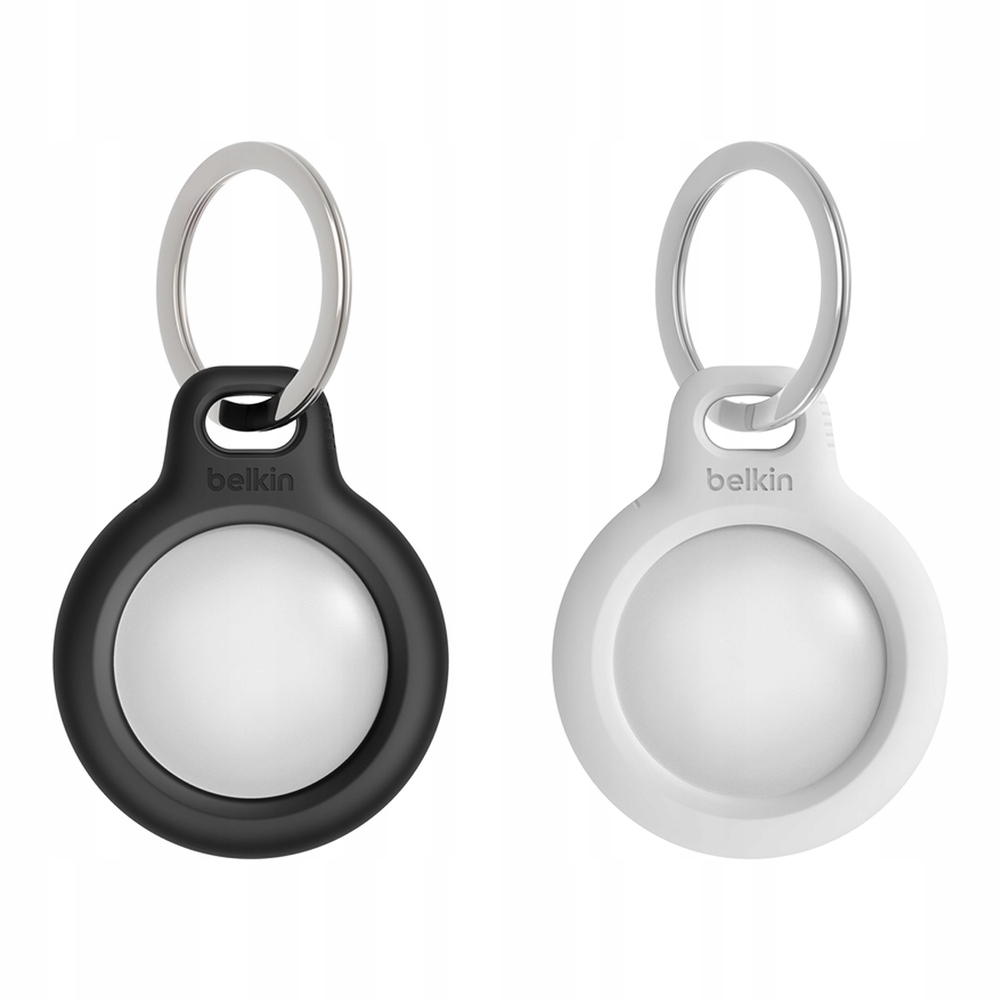 Belkin Uchwyt breloczek do kluczy Secure Holder do AirTag - 2 pak, biały