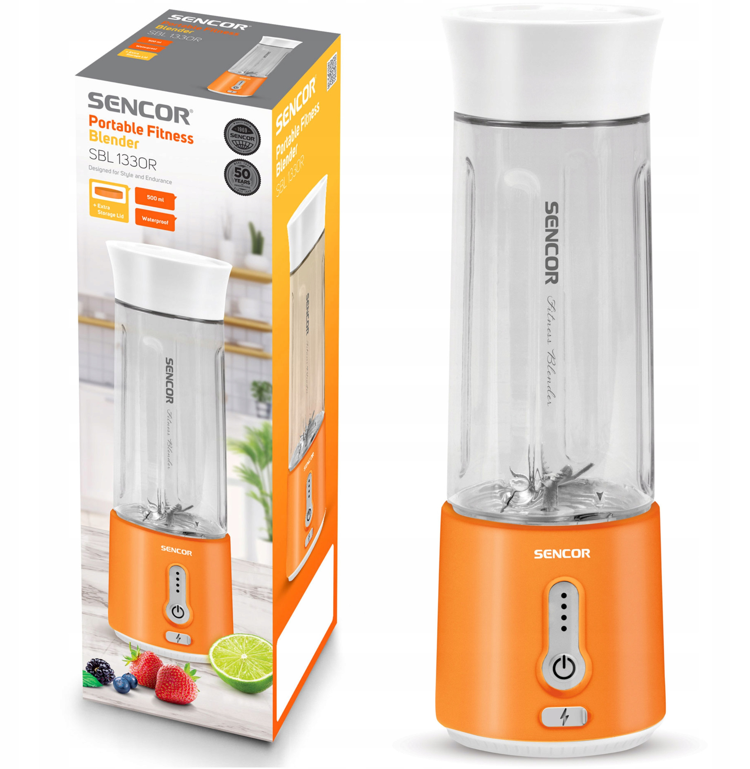 SBL 133OR Akumulatorowy Smoothie Maker – Idealny do zdrowych napojów