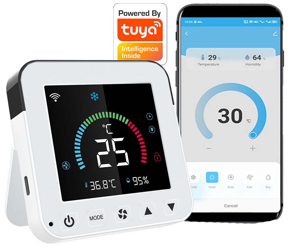 Sterownik klimatyzacji TUYA WiFi IR - Nowoczesne zarządzanie klimatyzacją dla ponad 2000 modeli