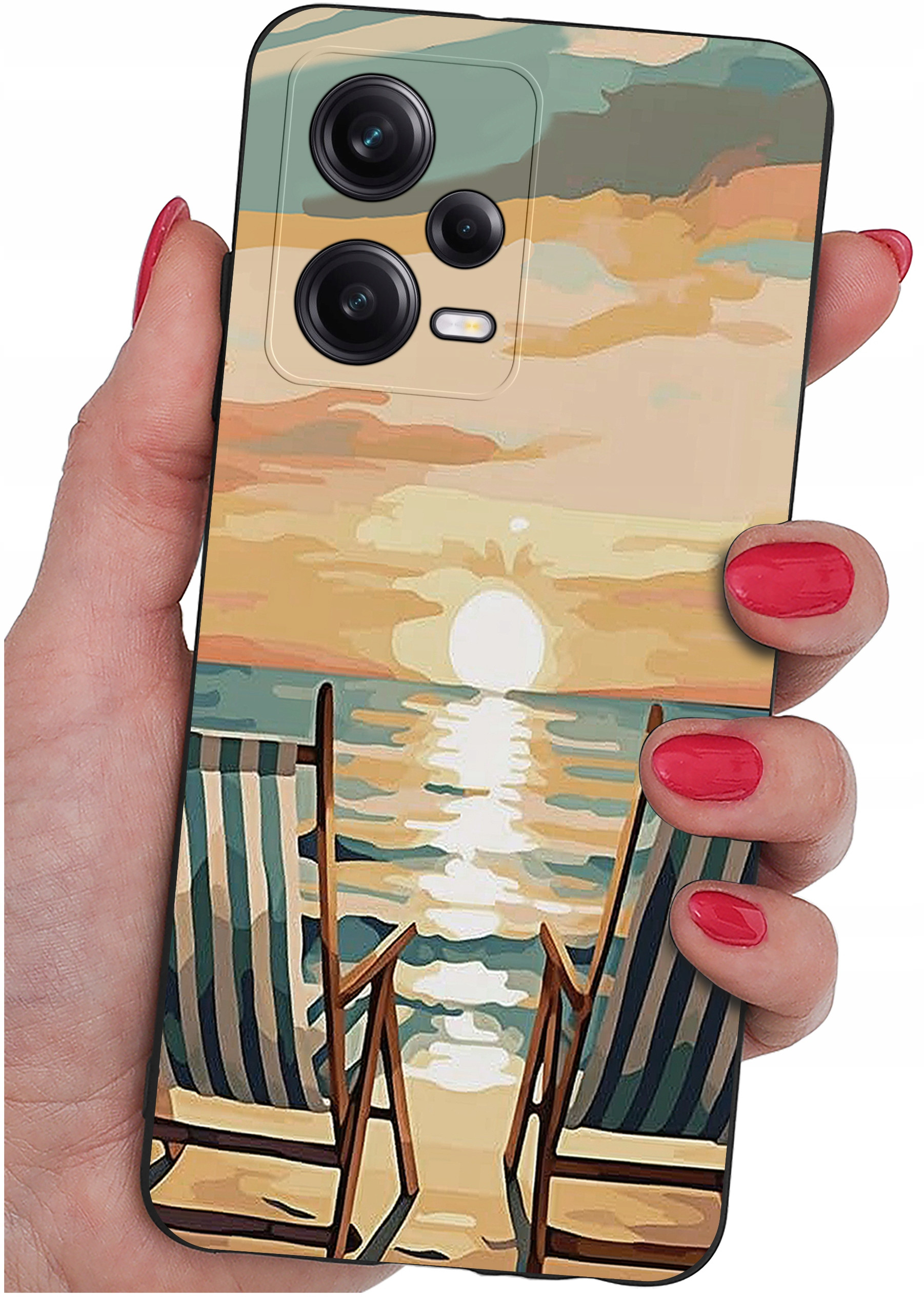 Wytrzymałe silikonowe etui z ochroną wyspy aparatów