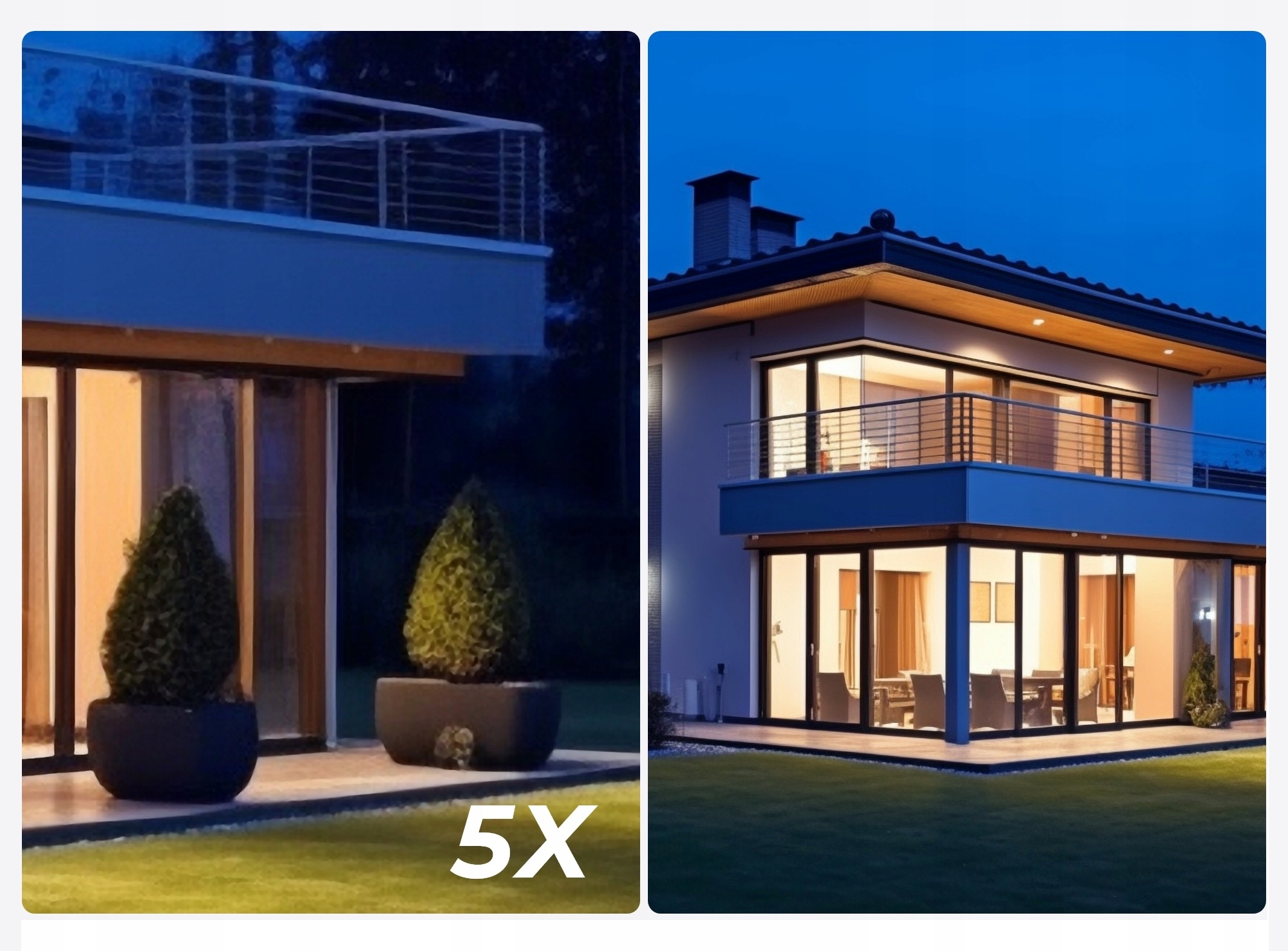 5-krotny zoom optyczny dla lepszej widoczności