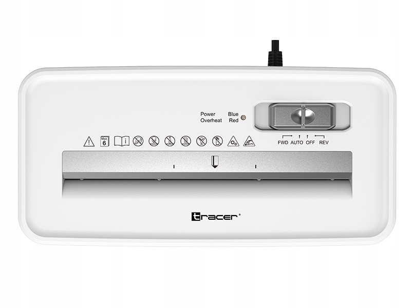 Wydajność niszczenia do 6 kartek jednocześnie